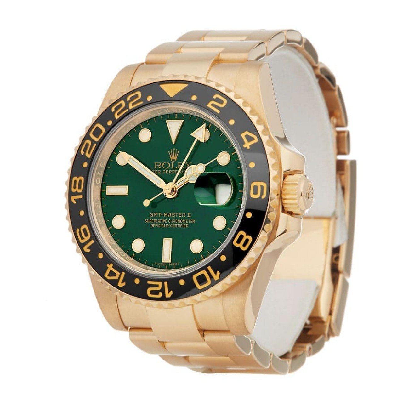  Rolex Gmt Green Dial Replica 
