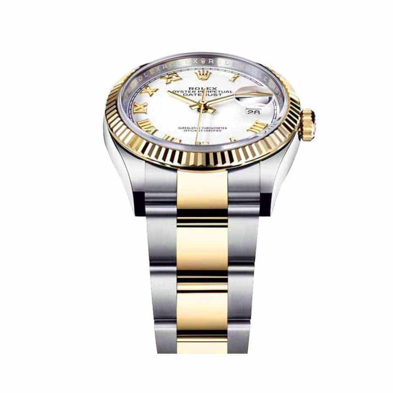  Rolex Datejust White Roman Replica 