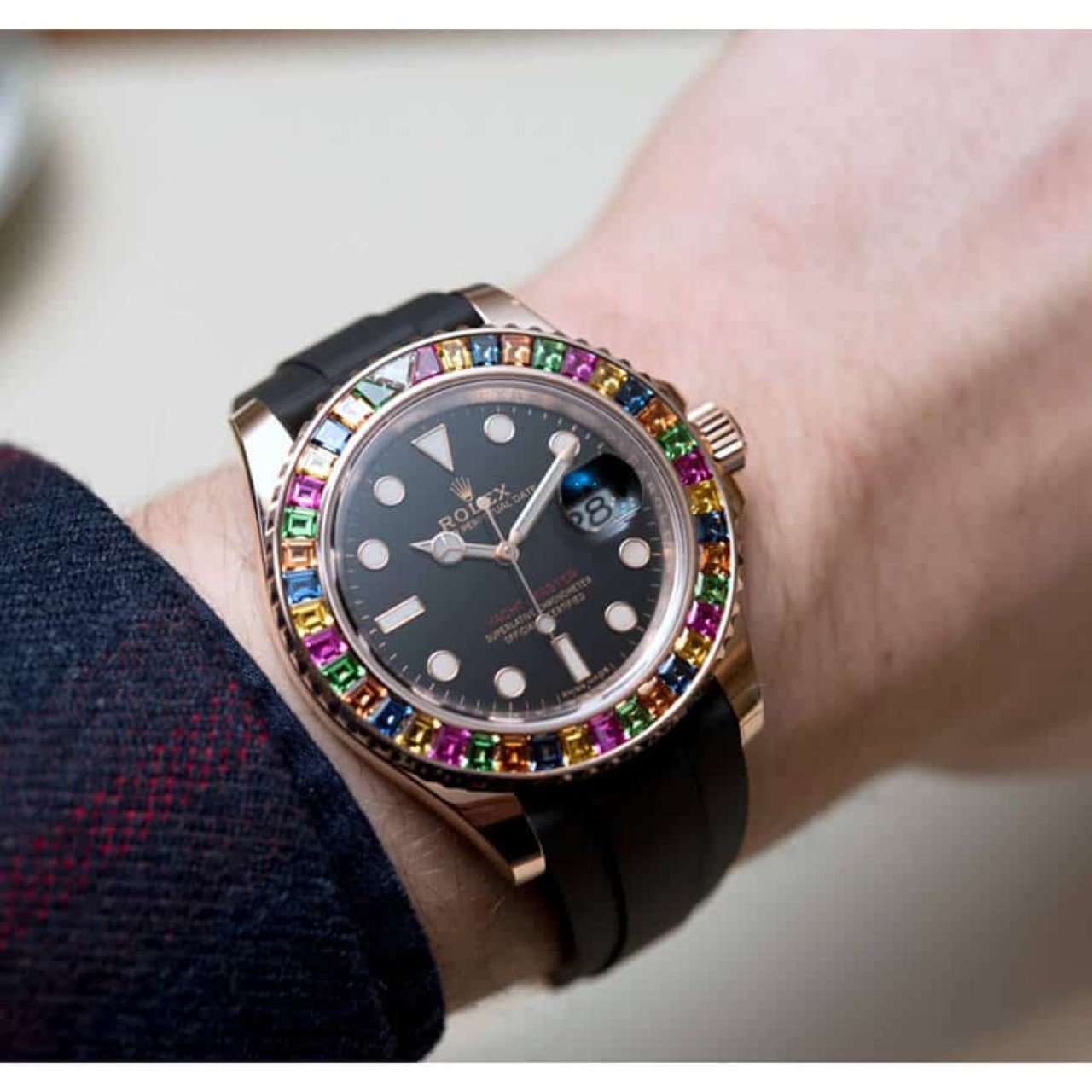  Rolex Yacht-Master Rubber Strap Replica 