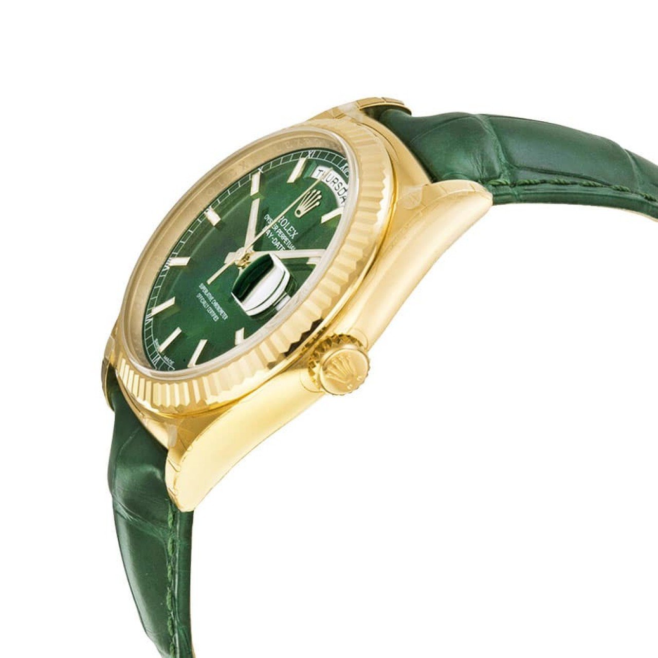  Rolex Daydate Green Replica 