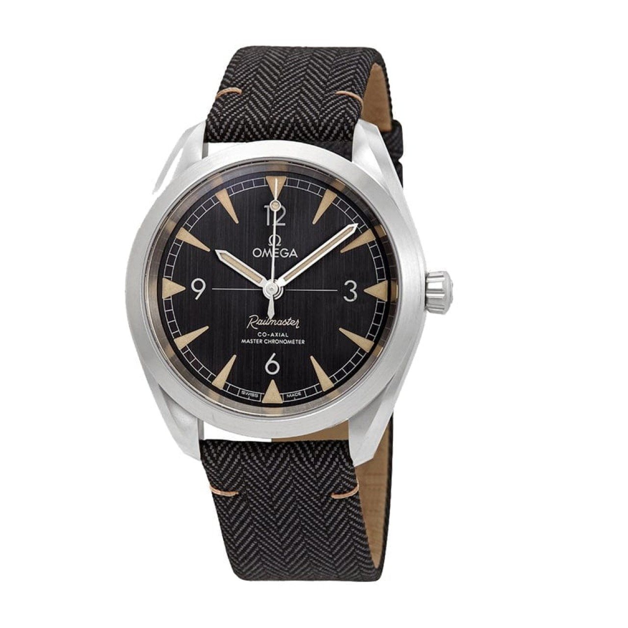 Omega Railmaster Black Replica 