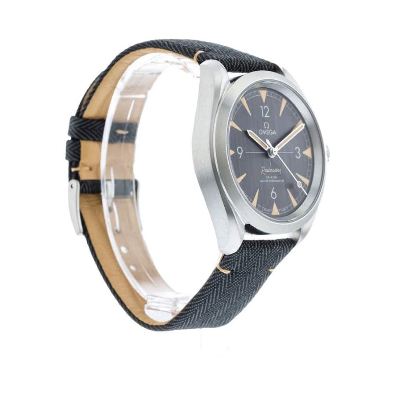  Omega Railmaster Black Replica 