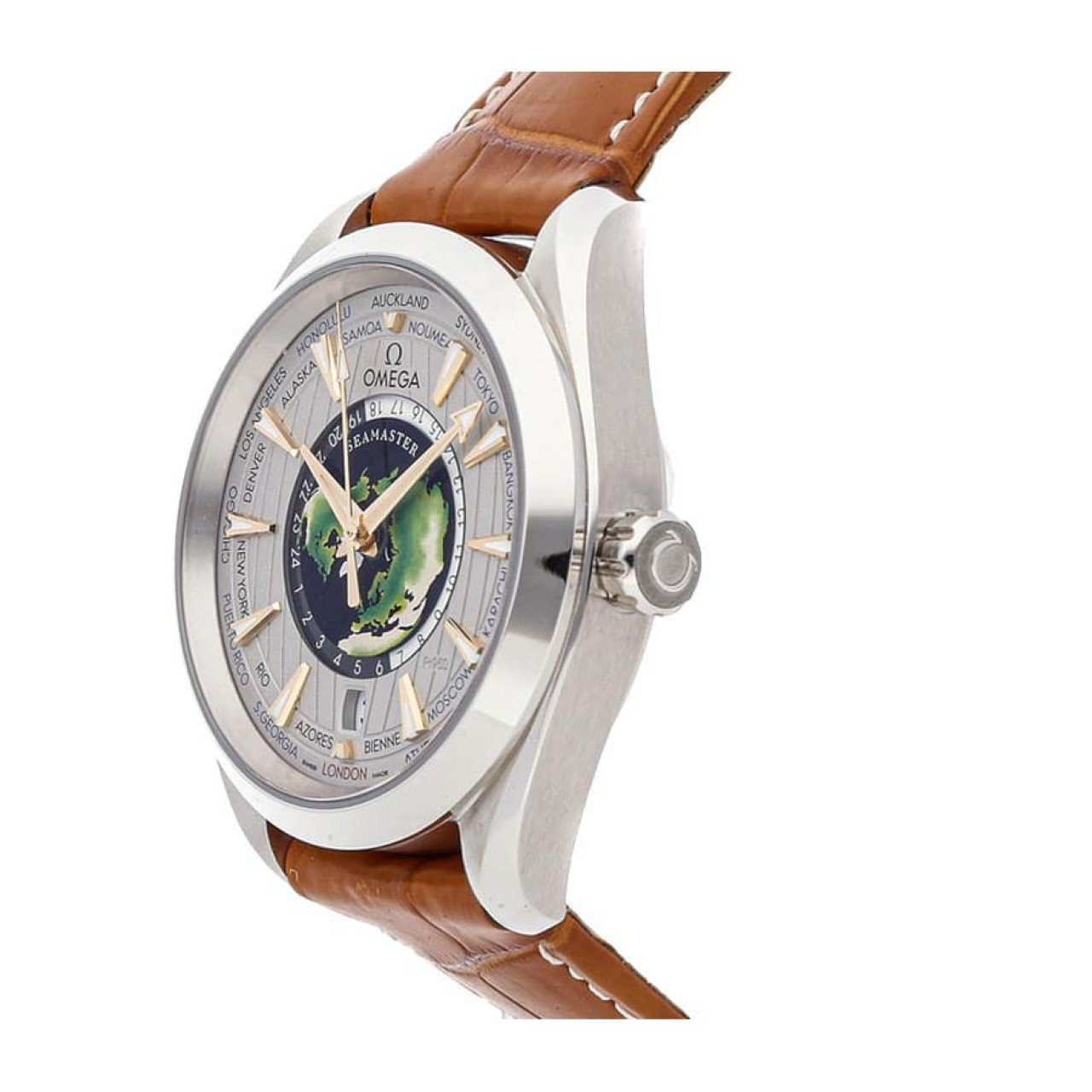  Omega World Timer Replica 