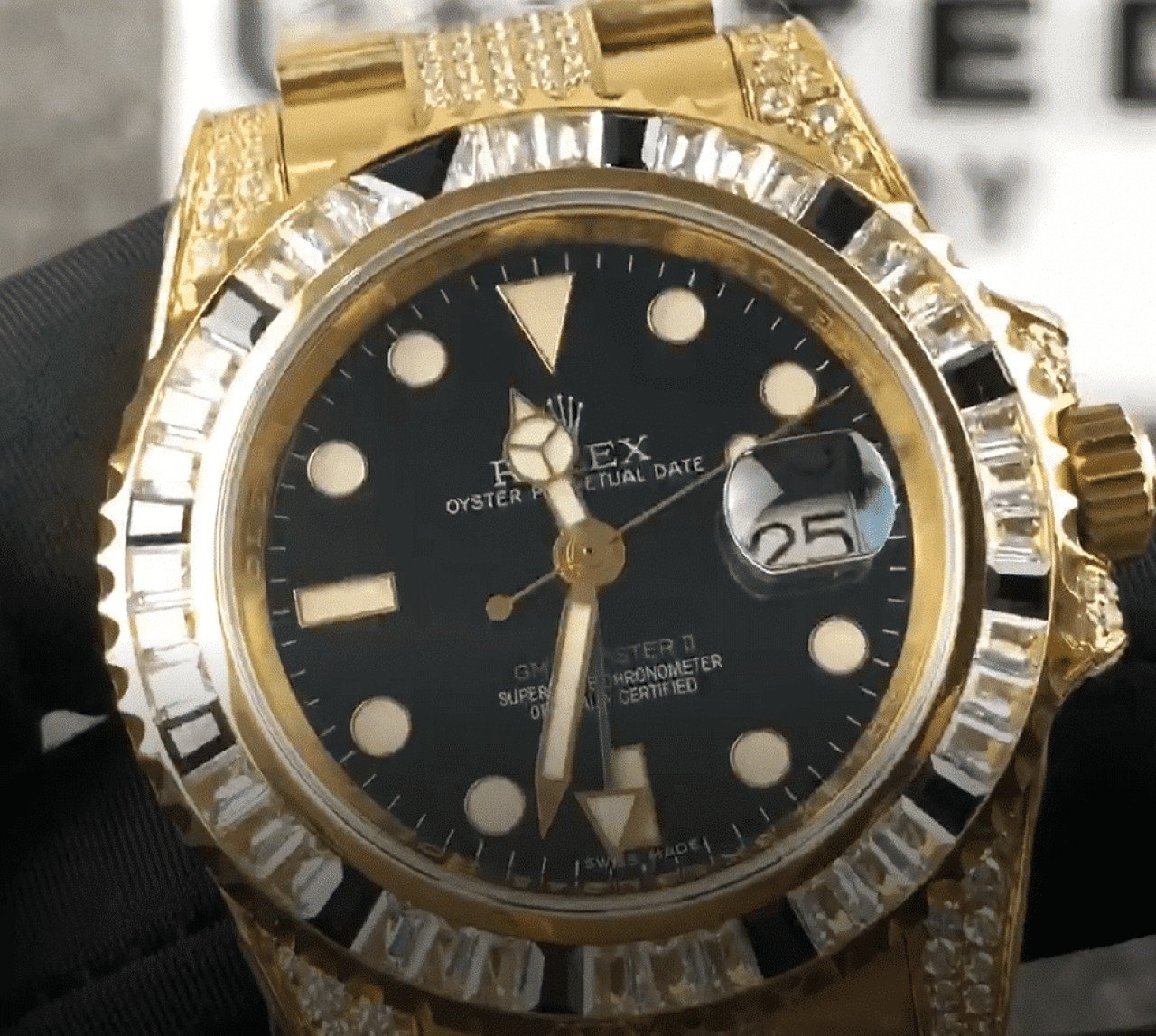  Rolex GMT-Master Gold Replica 