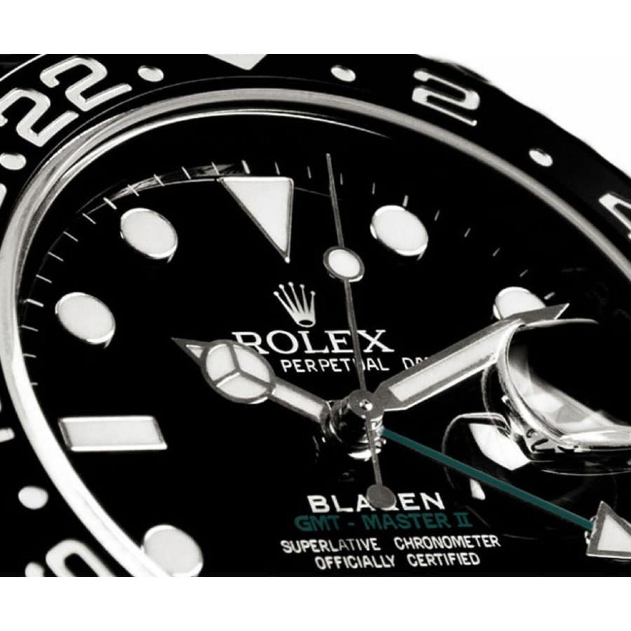  Rolex Blaken GMT-Master II 116710 DLC-PVD Replica 