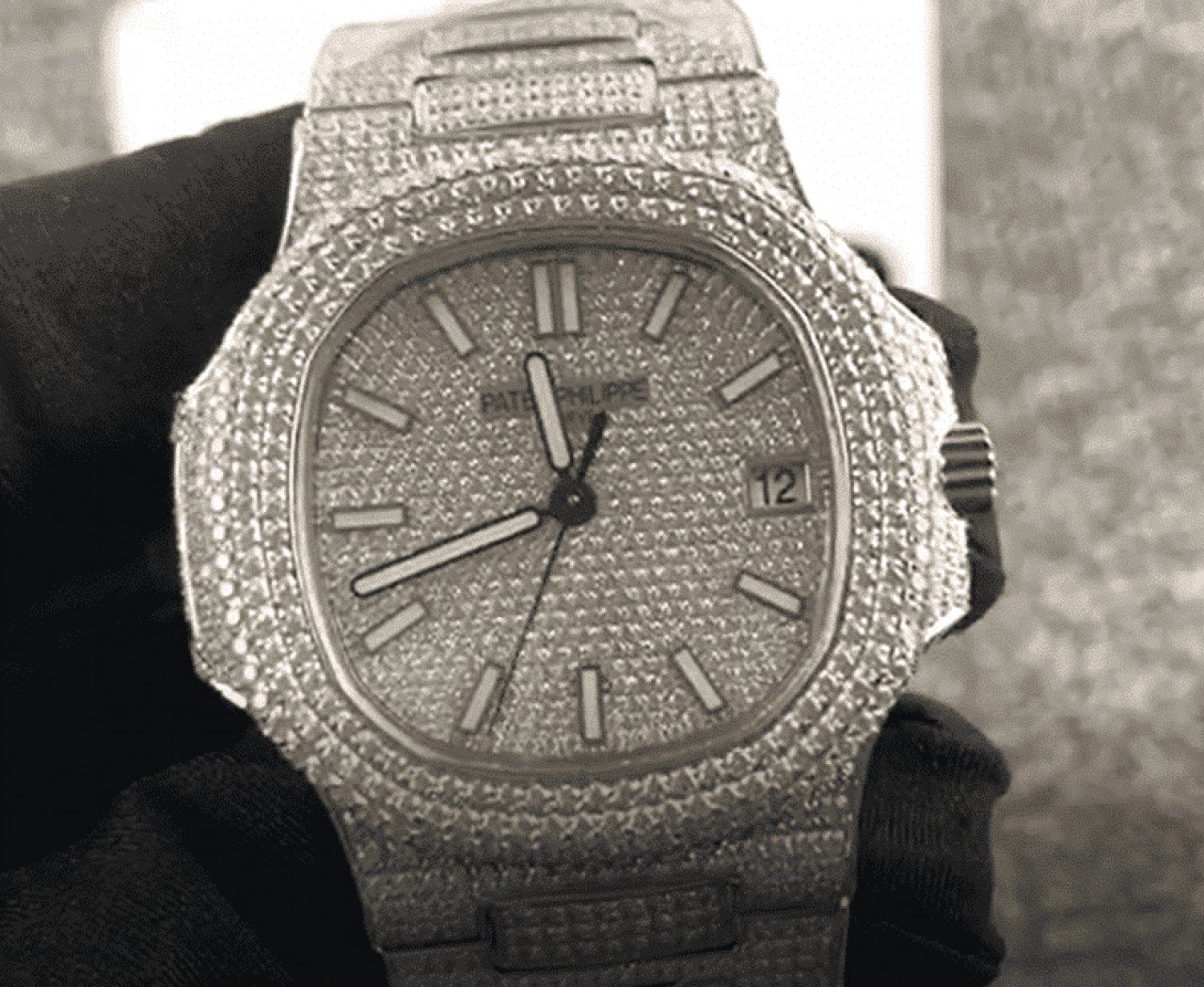  Patek Iced Out 5719 10G-010 Replica 