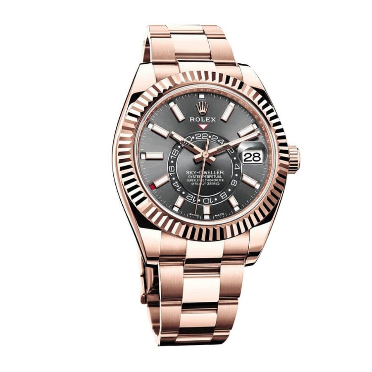  Rolex Sky-Dweller Everose Gold Replica 