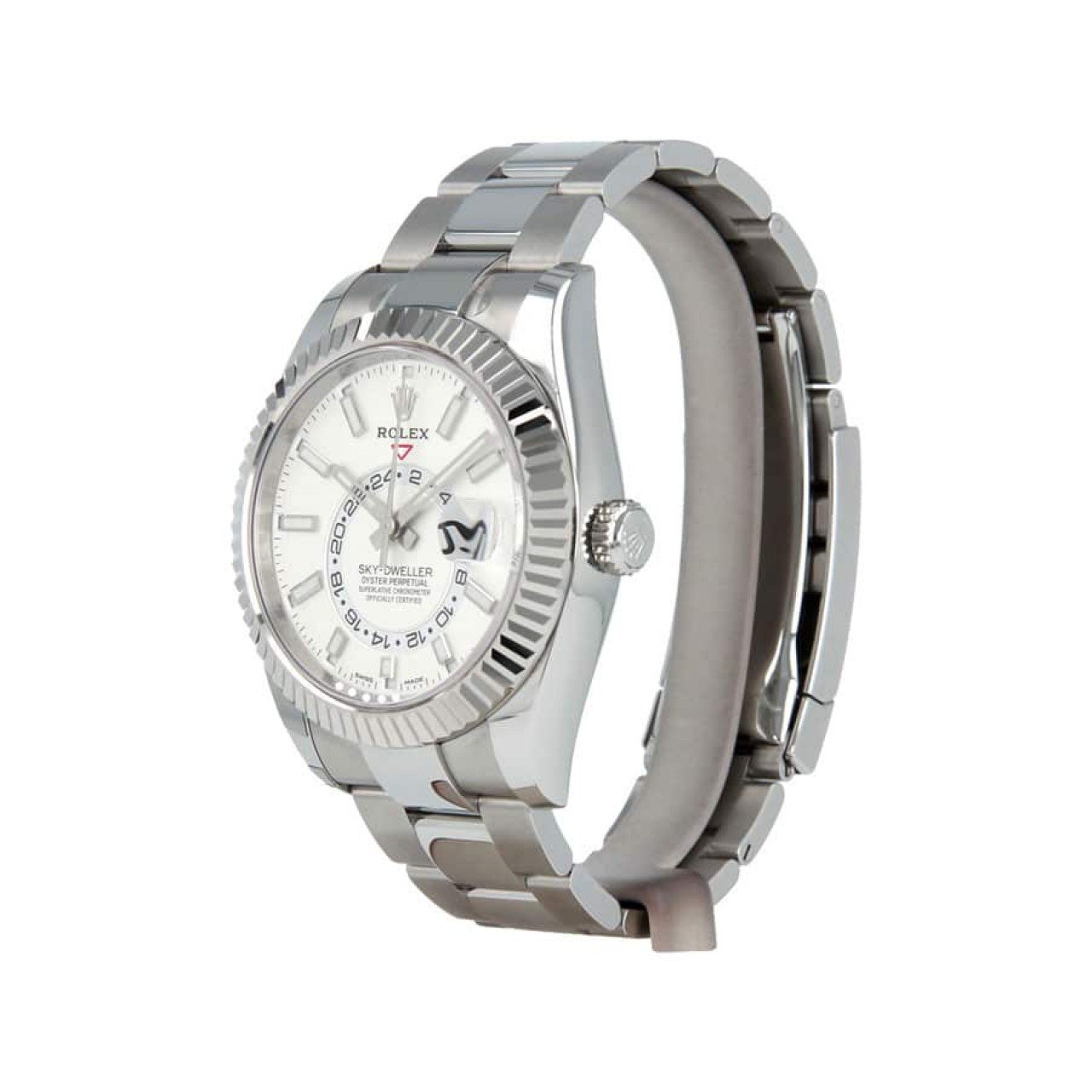  Rolex Sky-Dweller White Dial 326934 Replica 