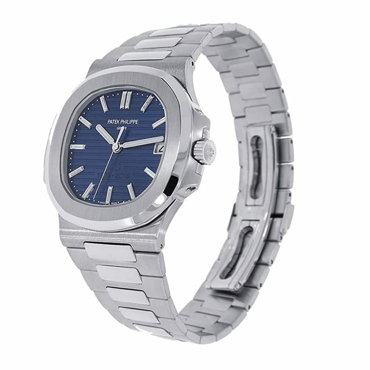  Patek Philippe Nautilus Platinum Blue Replica 