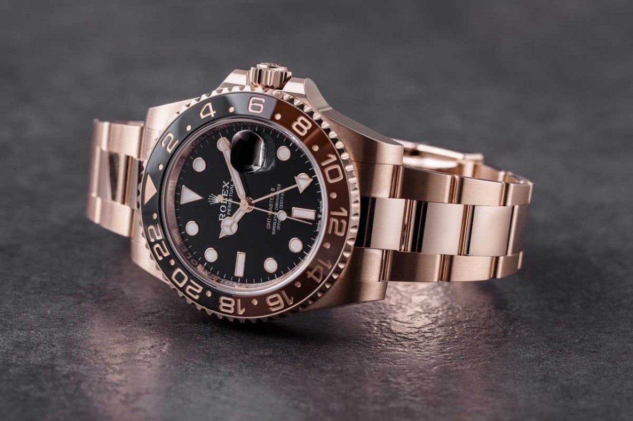  Rolex Gmt Rose Gold Replica 