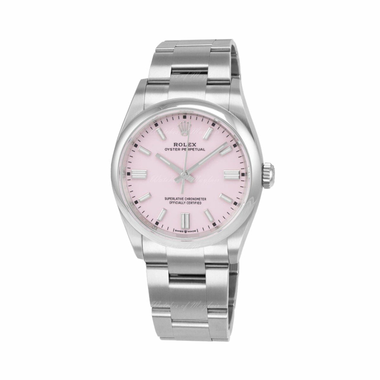  Rolex Perpetual Pink 124300 Replica 