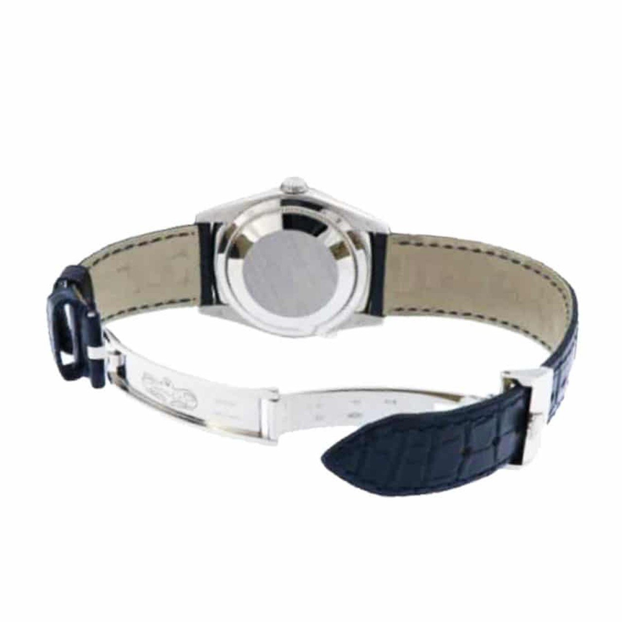  Rolex Leather Blue Replica 