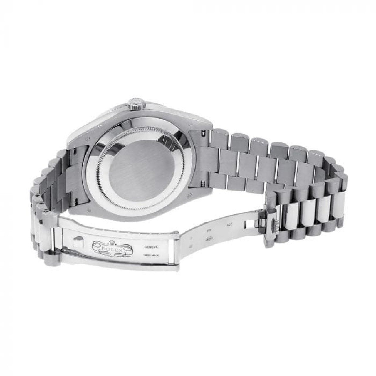  Rolex Day-Date White Diamond Replica 