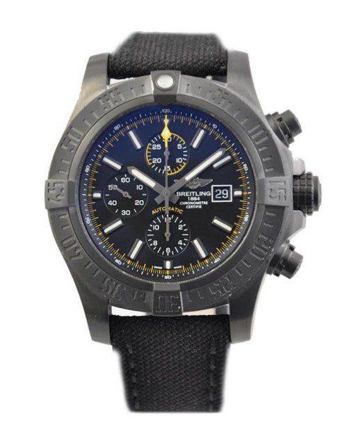 Breitling Super Avenger II Black Steel M133711A