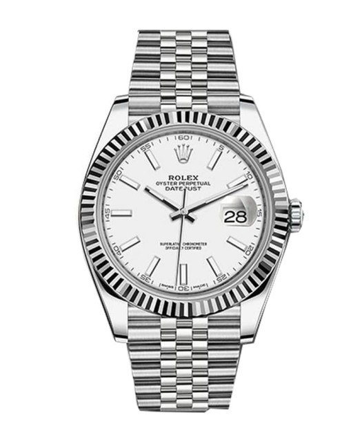Oyster Perpetual 41 White Replica