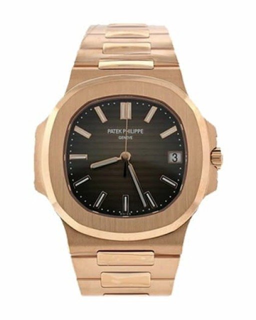 Patek Philippe Nautilus Rose Black Dial Replica