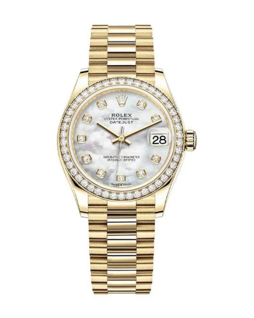 Rolex Datejust Diamond Gold Replica