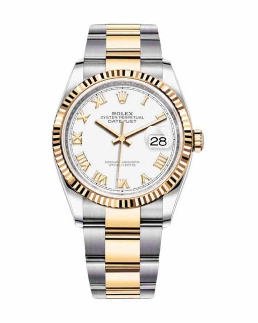 Rolex Datejust White Roman Replica