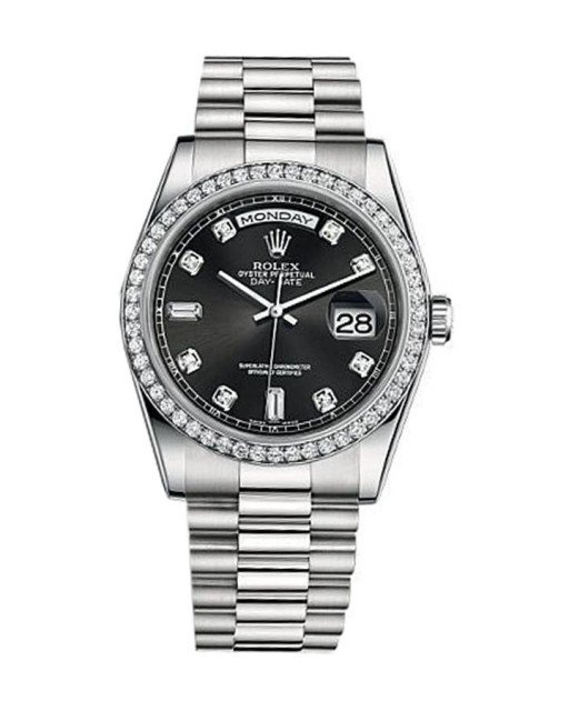 Rolex Day-Date White Diamond Replica