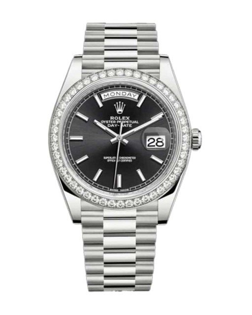 Rolex DayDate Black Diamond Replica