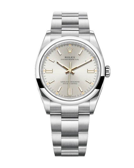 Rolex Oyster Perpetual Grey Dial 126000 Replica