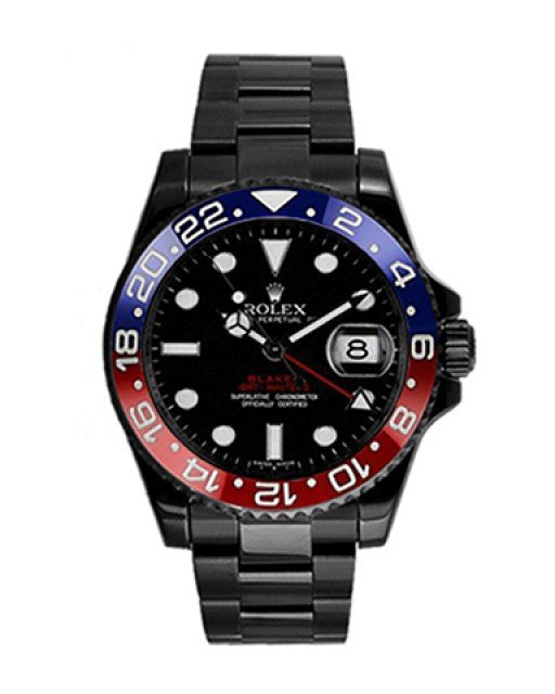 Rolex Pepsi Blaken Black Replica