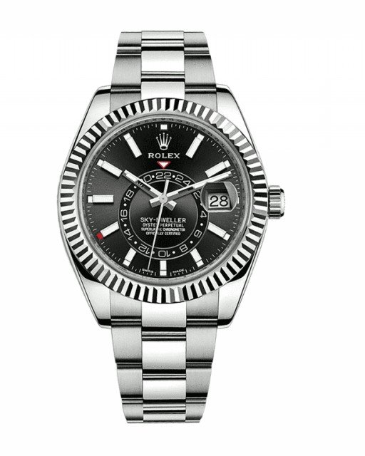 Rolex Sky-Dweller Black Dial Replica