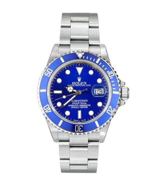 Rolex Submariner Blue Dial 116619 Oyster Replica