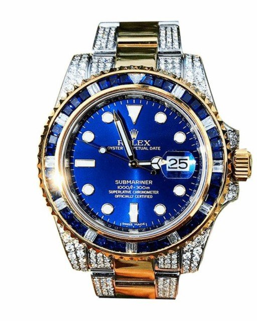 Rolex Submariner Blue Dial 18038 Replica
