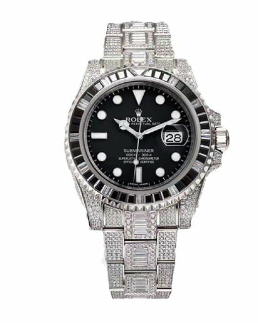 Rolex Submariner Iced Out Replica